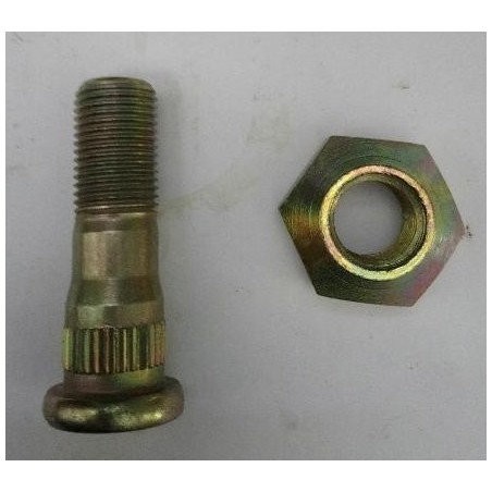 tornillo con tuerca rueda