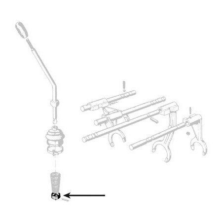 arandela muelle palanca cambio